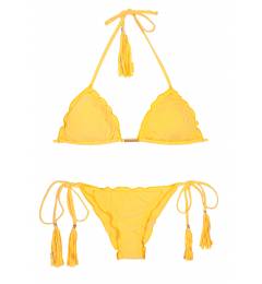 Biquíni amarelo Ambra Frufru Melon