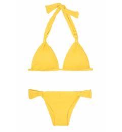 Biquíni frente unica amarelo Ambra Mel Melon