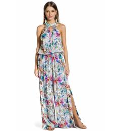 Vestido estampado verao Macacao Gazenia