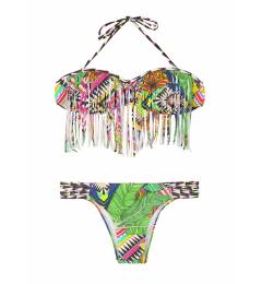 Biquíni com franjas Afro Zion
