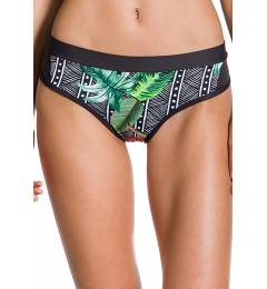 Calcinha reta larga estampada - Bottom Fronteiras Sutil Elegancia