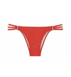 Levanta bumbum com strappy Calcinha Tiras Trio Red