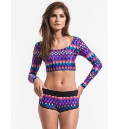 Conjunto Shorts e top manga longa Phi Surf