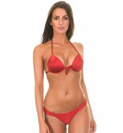 Biquíni push-up vermelho liso Onix Red