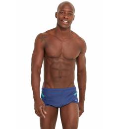 Sunga azul boxer nataçao - Savio Fit Marinho