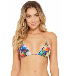 Top traingulo maxi flower tradicional Top Mel Esplendor
