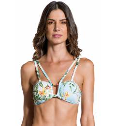 Cropped strappy florido - Top Strappy ManhÃ
